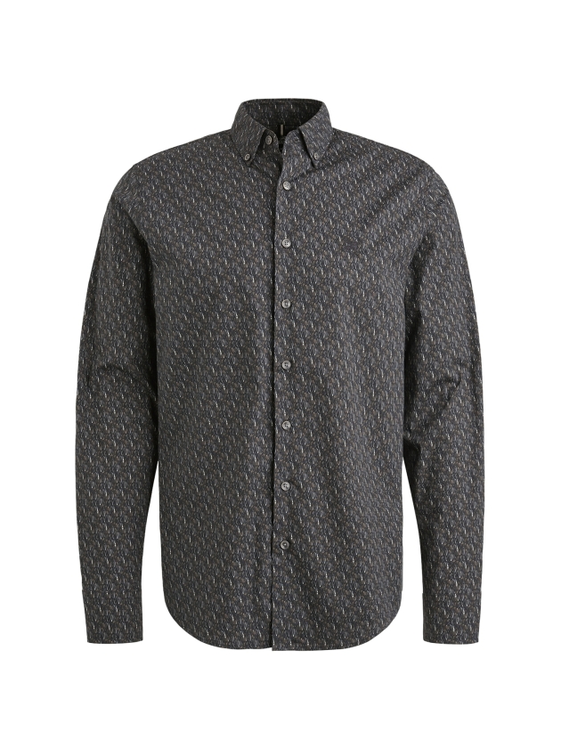Vanguard Long Sleeve Shirt Print on Poplin 5073 Sky captain