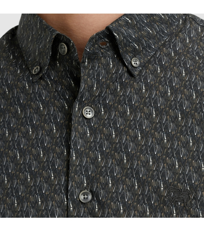 Vanguard Long Sleeve Shirt Print on Poplin 5073 Sky captain
