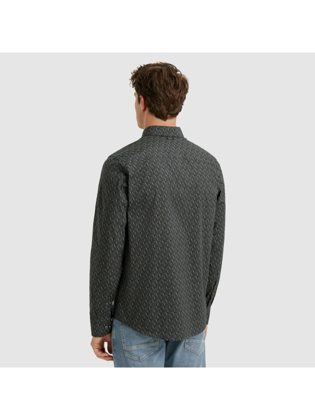 Vanguard Long Sleeve Shirt Print on Poplin 5073 Sky captain