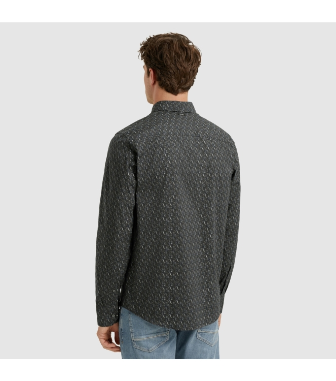 Vanguard Long Sleeve Shirt Print on Poplin 5073 Sky captain
