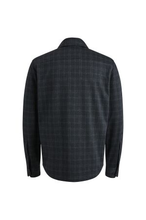 Vanguard LONG SLEEVE SHIRT Check Tech blend 5073 Sky captain