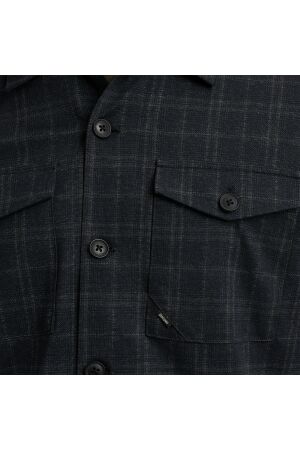 Vanguard LONG SLEEVE SHIRT Check Tech blend 5073 Sky captain