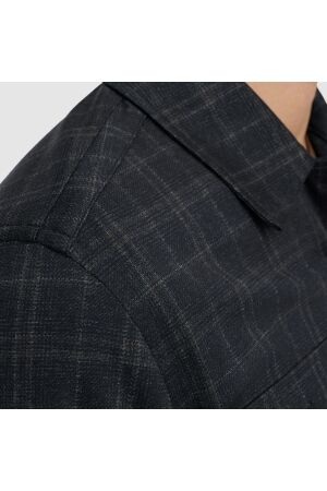 Vanguard LONG SLEEVE SHIRT Check Tech blend 5073 Sky captain