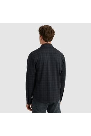 Vanguard LONG SLEEVE SHIRT Check Tech blend 5073 Sky captain