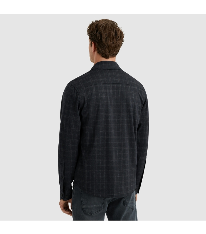 Vanguard LONG SLEEVE SHIRT Check Tech blend 5073 Sky captain