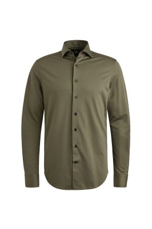 Vanguard LONG SLEEVE SHIRT Versatile Oxford 6497 Tea leaf