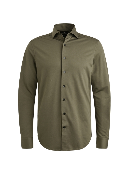 Vanguard LONG SLEEVE SHIRT Versatile Oxford 6497 Tea leaf
