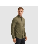 Vanguard LONG SLEEVE SHIRT Versatile Oxford 6497 Tea leaf