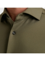 Vanguard LONG SLEEVE SHIRT Versatile Oxford 6497 Tea leaf