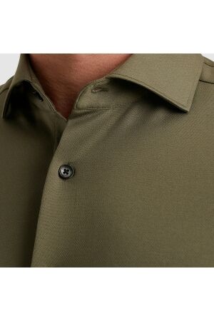 Vanguard LONG SLEEVE SHIRT Versatile Oxford 6497 Tea leaf