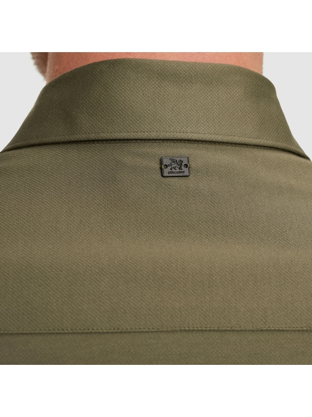Vanguard LONG SLEEVE SHIRT Versatile Oxford 6497 Tea leaf