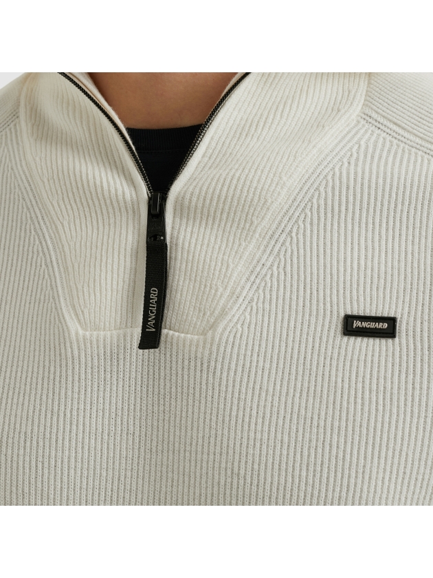 Vanguard Half zip collar cotton structure 7004 Cloud danser