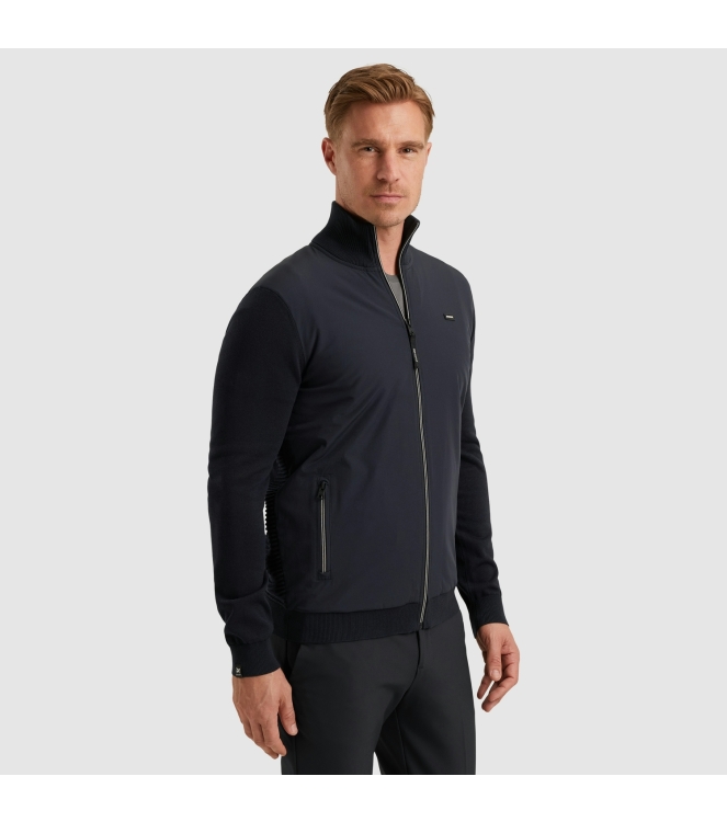 Vanguard Zip jacket cotton modal 5073 Sky captain