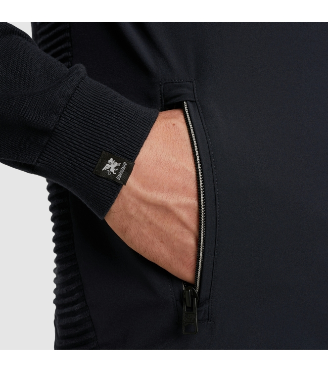 Vanguard Zip jacket cotton modal 5073 Sky captain