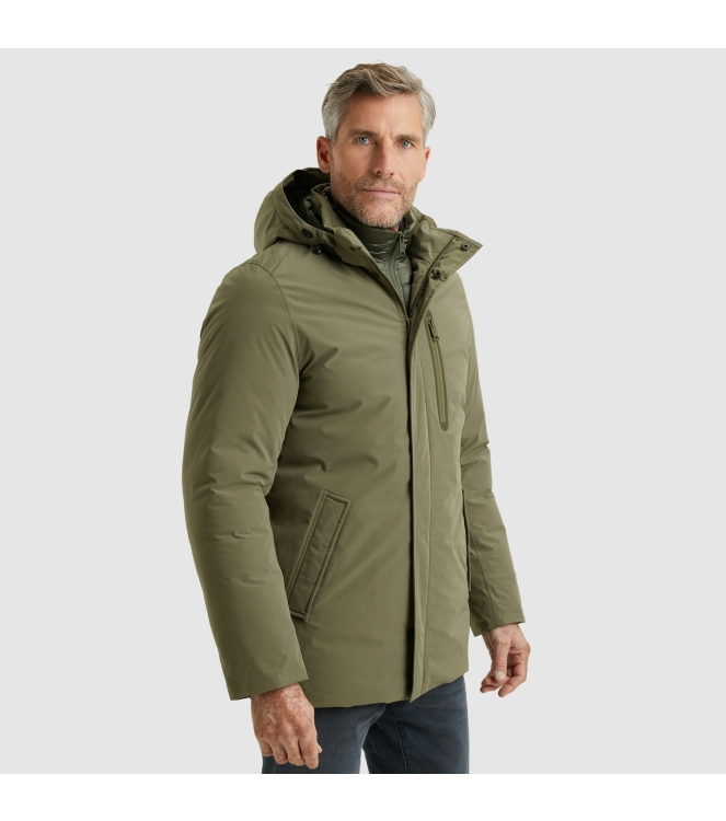 Vanguard Semi long jacket V-COAT DOUBLE Spu 6414 Dusty olive