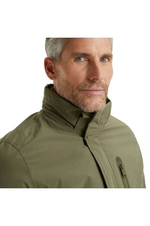 Vanguard Semi long jacket V-COAT DOUBLE Spu 6414 Dusty olive