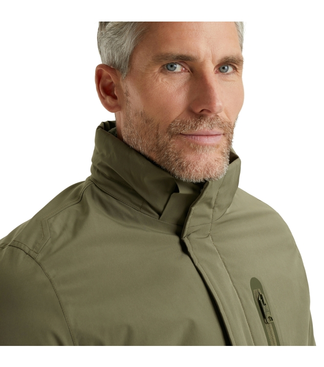 Vanguard Semi long jacket V-COAT DOUBLE Spu 6414 Dusty olive