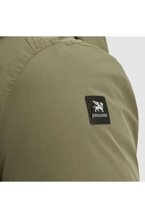 Vanguard Semi long jacket V-COAT DOUBLE Spu 6414 Dusty olive