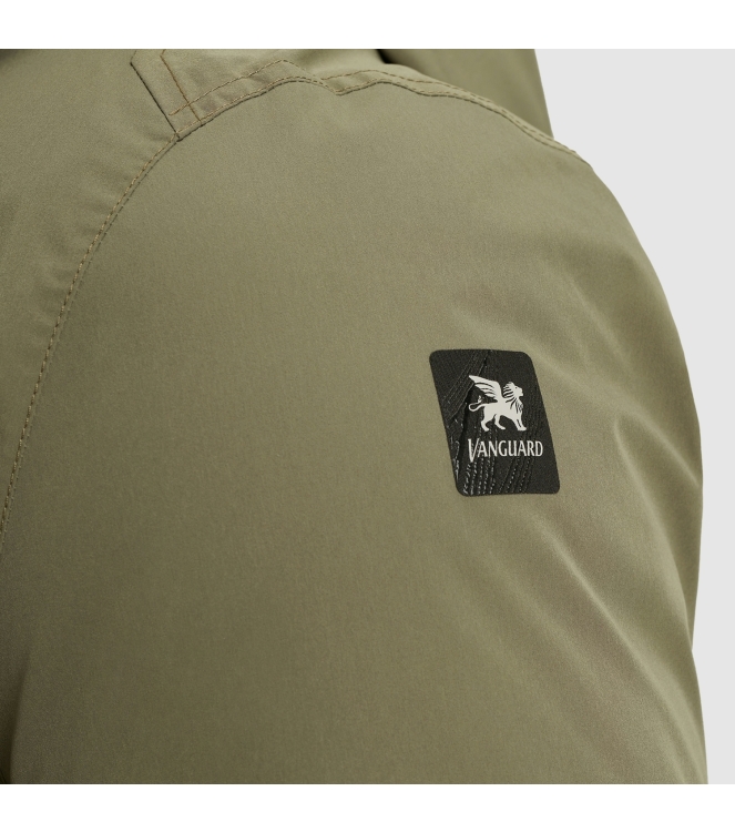 Vanguard Semi long jacket V-COAT DOUBLE Spu 6414 Dusty olive