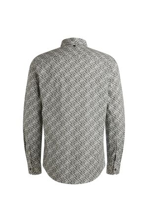 Vanguard Long Sleeve Shirt Print on fine Po 9143 Gray dawn