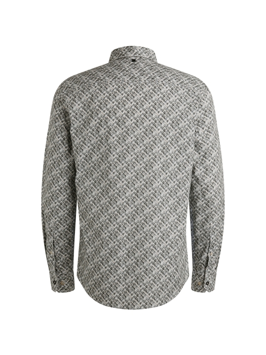 Vanguard Long Sleeve Shirt Print on fine Po 9143 Gray dawn