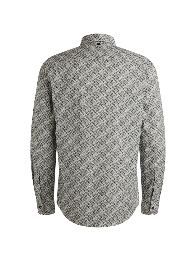 Vanguard Long Sleeve Shirt Print on fine Po 9143 Gray dawn