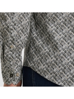 Vanguard Long Sleeve Shirt Print on fine Po 9143 Gray dawn