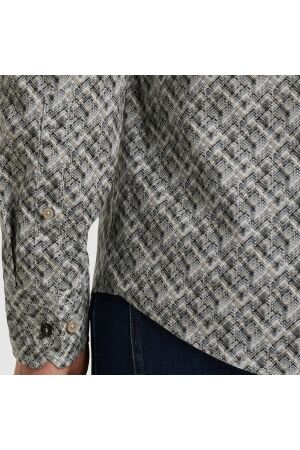 Vanguard Long Sleeve Shirt Print on fine Po 9143 Gray dawn