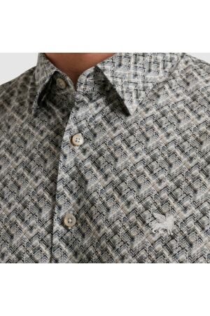Vanguard Long Sleeve Shirt Print on fine Po 9143 Gray dawn