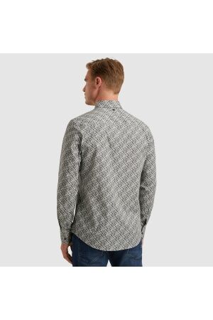 Vanguard Long Sleeve Shirt Print on fine Po 9143 Gray dawn