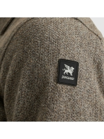 Vanguard Long Sleeve Shirt Solid Brushed Mo 8015 Lead grey