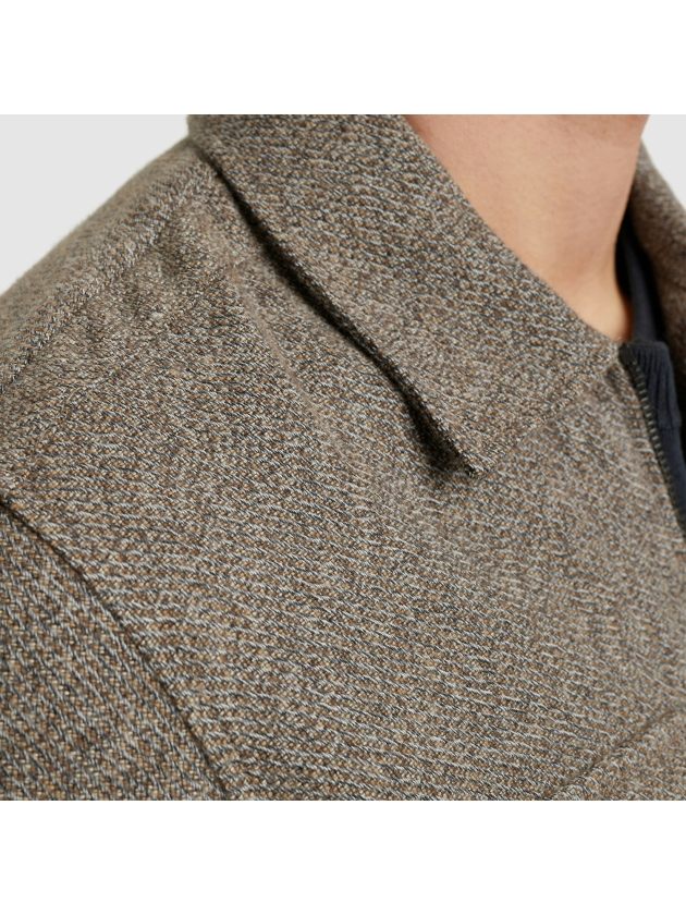 Vanguard Long Sleeve Shirt Solid Brushed Mo 8015 Lead grey
