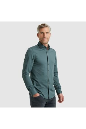 Vanguard LONG SLEEVE SHIRT Tech Oxford Jers 5279 Bering sea
