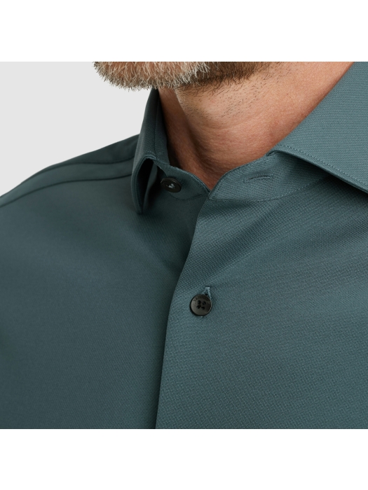 Vanguard LONG SLEEVE SHIRT Tech Oxford Jers 5279 Bering sea