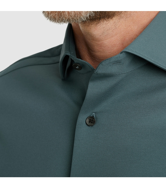 Vanguard LONG SLEEVE SHIRT Tech Oxford Jers 5279 Bering sea