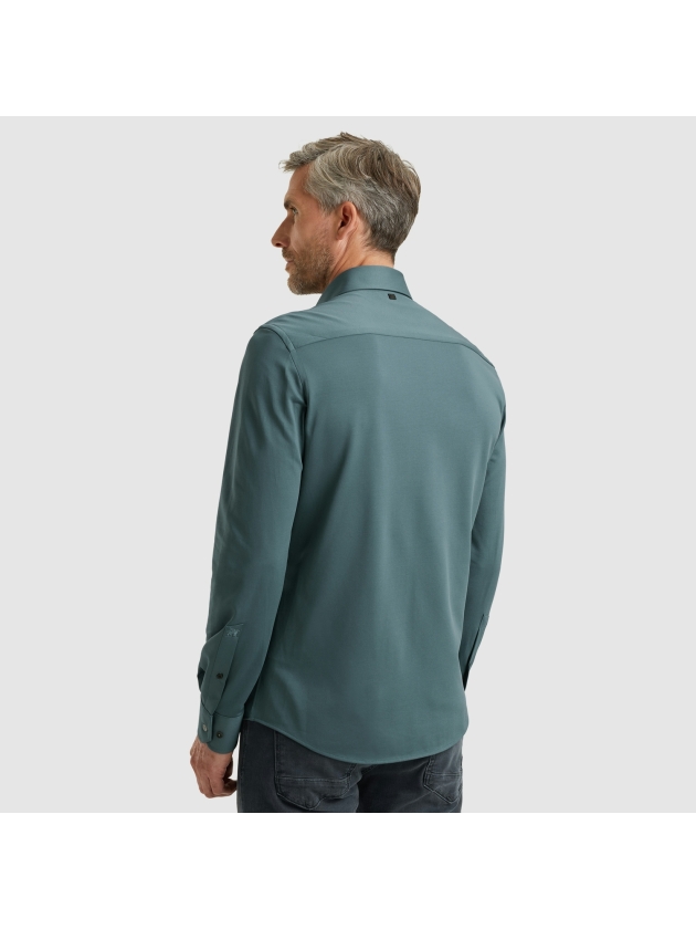 Vanguard LONG SLEEVE SHIRT Tech Oxford Jers 5279 Bering sea