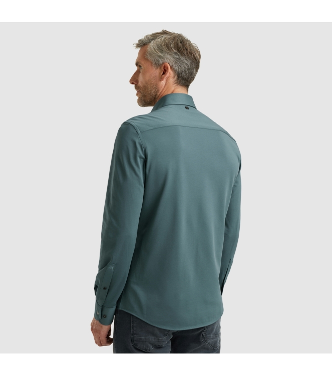 Vanguard LONG SLEEVE SHIRT Tech Oxford Jers 5279 Bering sea