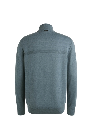Vanguard Half zip collar cotton bonded moul 5409 Windward blue