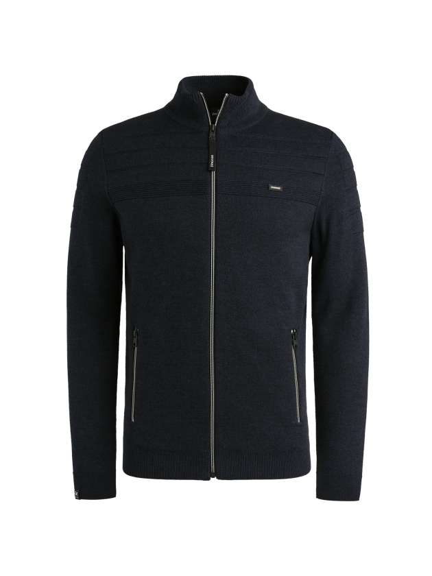 Vanguard Zip jacket cotton bonded mouline 5073 Sky captain