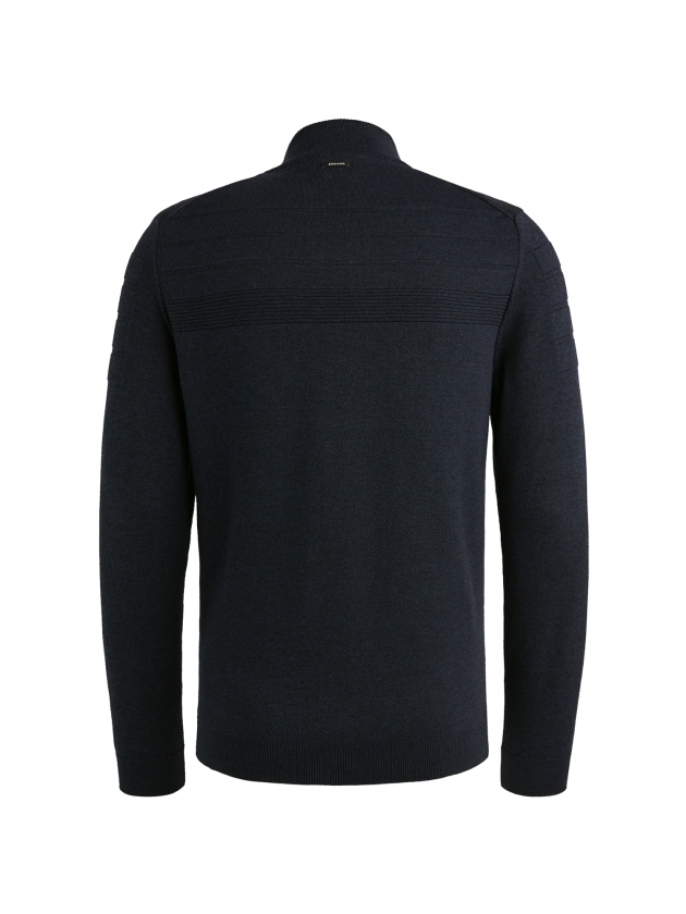 Vanguard Zip jacket cotton bonded mouline 5073 Sky captain