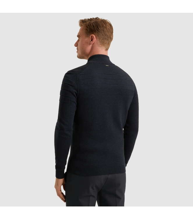 Vanguard Zip jacket cotton bonded mouline 5073 Sky captain