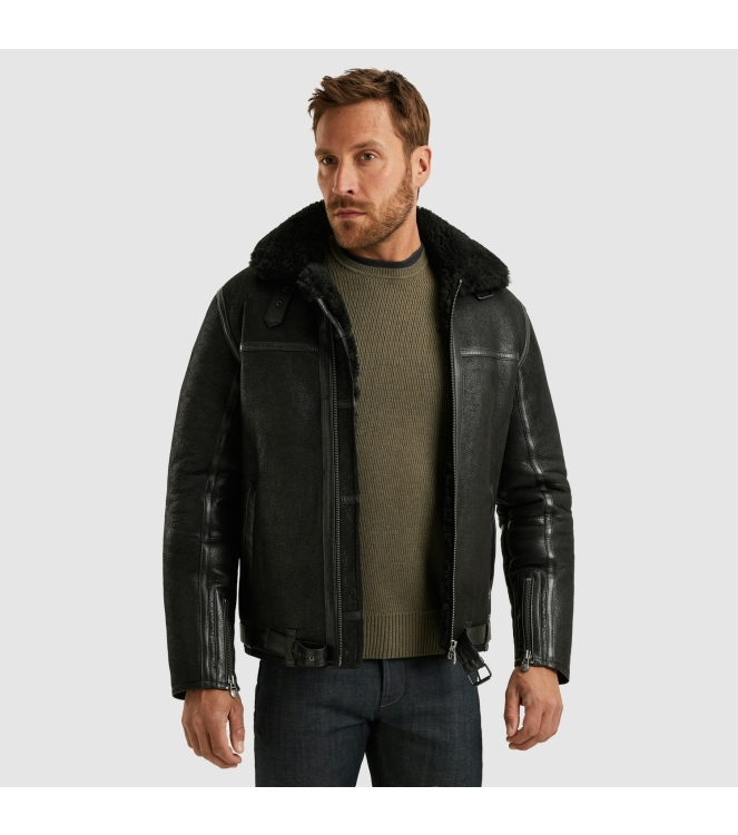 PME Legend Short jacket BLACK NIGHTFLIGHT Vin 999 Black