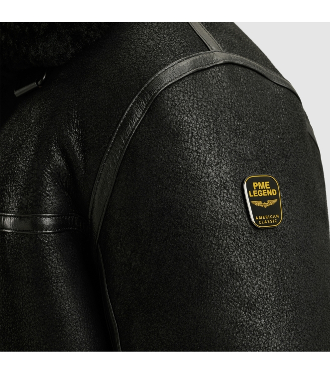PME Legend Short jacket BLACK NIGHTFLIGHT Vin 999 Black