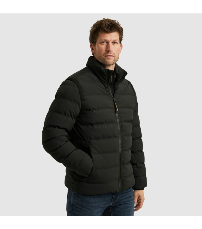 PME Legend Short jacket FREIGHTYET Perfor Str Jet Black