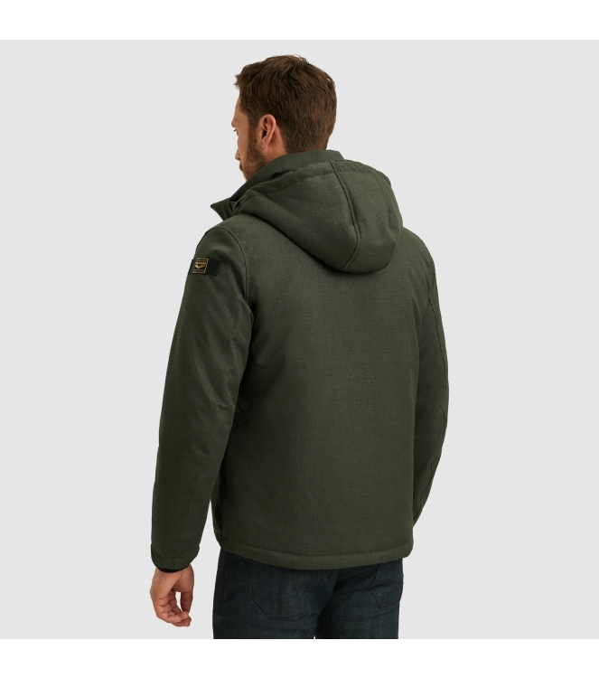 PME Legend Semi long jacket STRATOR Melange T 6425 Climbing Ivy