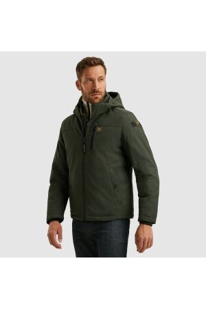 PME Legend Semi long jacket STRATOR Melange T 6425 Climbing Ivy