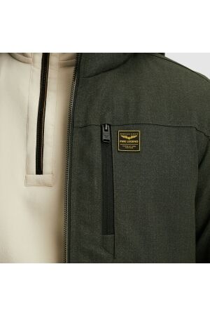 PME Legend Semi long jacket STRATOR Melange T 6425 Climbing Ivy