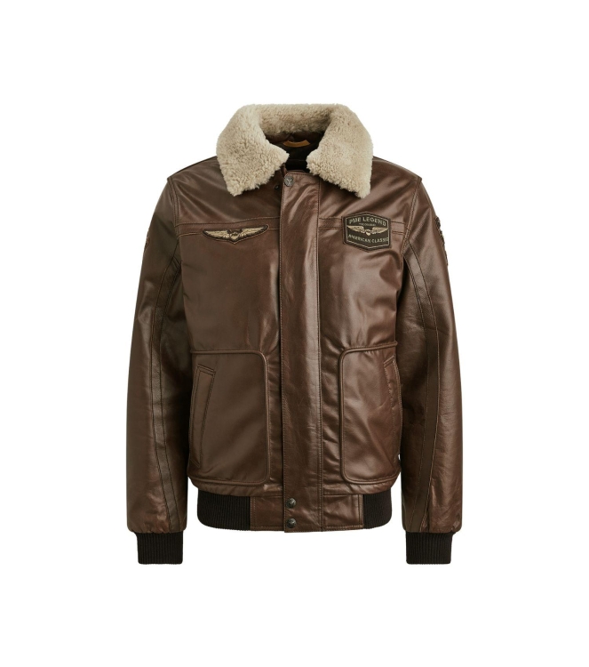 PME Legend Flight jacket HUDSON Buff Carwan 771 D.brown