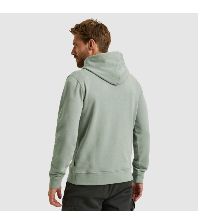 PME Legend Hooded 3t cross terry 5226 Silver blue