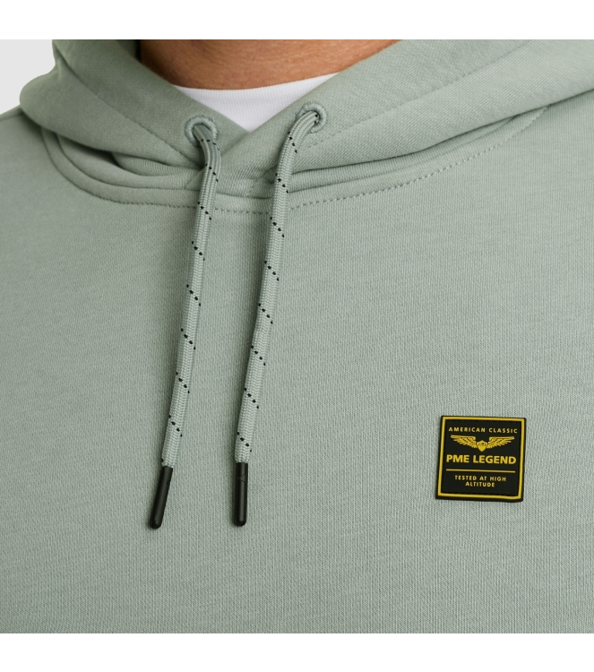 PME Legend Hooded 3t cross terry 5226 Silver blue